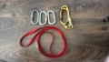 карабинер самохват ремък алпинизъм катерене petzl, снимка 1