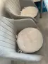 Столове 4 броя комплект и стъклена маса, снимка 6