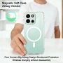 IMAK за OnePlus Nord 6 5G Удароустойчив Магнитен Airbag TPU Калъф със Скрийн Протектор – Прозрачен, снимка 3