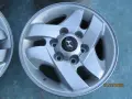 Оригинални Алуминиеви джанти за Hyundai Terracan  6 x 139,7mm ,централен отвор 106,1 mm , ET 25 ,7J , снимка 5