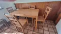 Кухненска маса с 4 стола в перфектно състояние, снимка 1