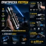 Далекобоен мощен фенер прожектор LED лазерен диод USB зареждане Power Bank за лов риболов къмпинг, снимка 6