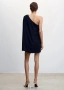 Mango navy dress , size S , снимка 2