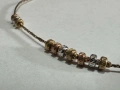 Златно дамско колие 14K – 3,81гр, 48см, снимка 4
