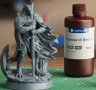 Фотополимерна Смола Anycubic Standard 1 kg - сива, снимка 1