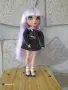 Кукла MGA Rainbow High Junior Avery Styles 23см висова с многоцветна коса, снимка 2