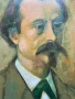 Масло на платно - портрет на Георги Кирков - проф.Бойчо Григоров (31.01.1916-1997), снимка 8
