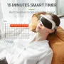 Масажор за очи Real Relax с топлина - презареждаща се маска за очи за тъмни кръгове, сухота в очите , снимка 3