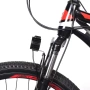 LED фар 12W с вграден клаксон 100dB, 12V-72V – за електрическа тротинетка и велосипед, IPX5 10377, снимка 3