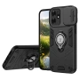 Калъф за Honor X6d 5G с Капаче за Камера и Стойка - PC+TPU, 3 цвята, снимка 1