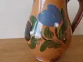 Керамична кана ваза Бусинска керамика 1980 г, снимка 3