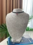 велурен чокър с роза , снимка 2