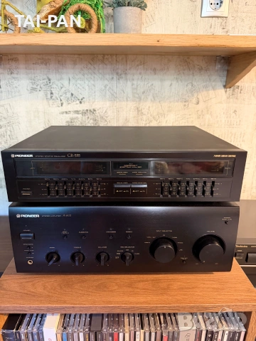 Pioneer A-602+Pioneer GR-555