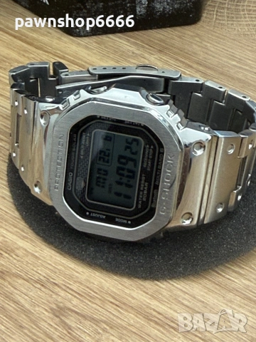Casio G-Shock GMW-B5000D-1ER "Full Metal Square" – Оригинален, Пълен Комплект, снимка 4 - Мъжки - 54995212