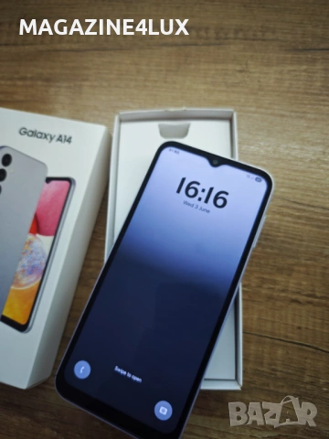 Samsung Galaxy A14 Silver – нов – 90€ , снимка 3 - Samsung - 54765477