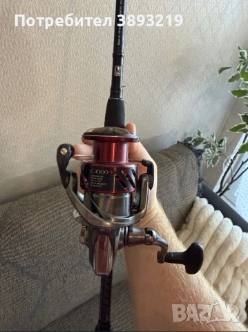 Спининг комплект Savage Gear SG4 Defiance и Shimano Stradic Ci4 , снимка 6 - Въдици - 54754536