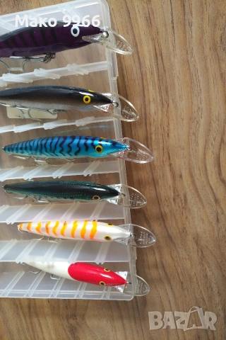 Воблери Rapala ,риболов тролинг,лодка, снимка 4 - Такъми - 54980449