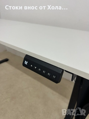 Електрическо регулируемо бюро SONGMICS 160 x 60см, функция памет с 4 нива, USB-C порт, снимка 3 - Бюра - 54886607