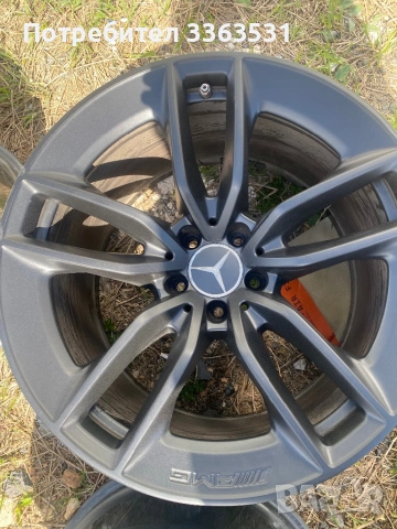 Пригинални джанти 19 ки за мерцедес GT AMG, снимка 2 - Гуми и джанти - 54132812