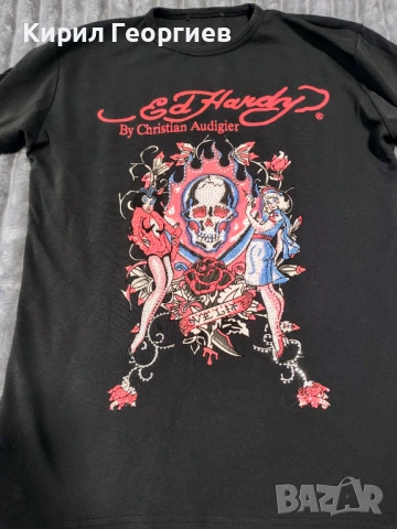 Страхотни и оригинални тениски на Ed Hardy, снимка 8 - Тениски - 54571598