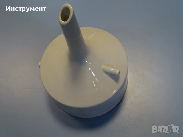 Порцеланова вакуум фуния на Бюхнер Ф210mm Buchner funnel, снимка 5 - Резервни части за машини - 54928393