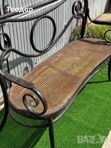 Виенска пейка 19век, снимка 5 - Антикварни и старинни предмети - 54203380