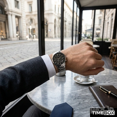 Emporio Armani AR2460 Renato Chronograph. Нов мъжки часовник, снимка 7 - Мъжки - 38773215
