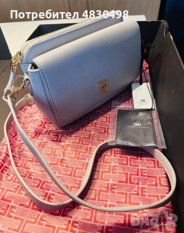 Чанта Elisabetta Franchi, снимка 4 - Чанти - 54583776