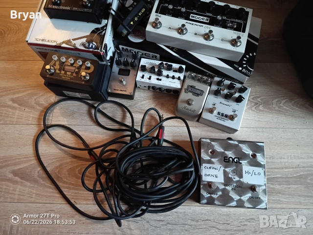 TC electronic, Mooer preamp live, Vox, Engl, Marshall педали за китара, снимка 13 - Други - 55134271