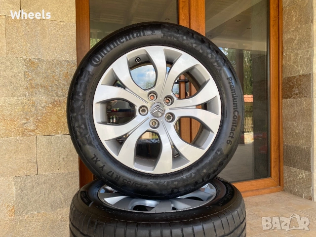 17" 5x108 Citroen Original , снимка 2 - Гуми и джанти - 54971129