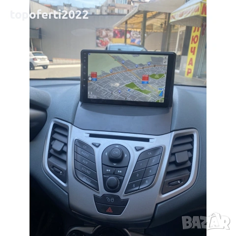 Mултимедия за Ford Fiesta (2009-2017) с CarPlay и Android Auto + Подарък камера, снимка 4 - Аксесоари и консумативи - 55076960