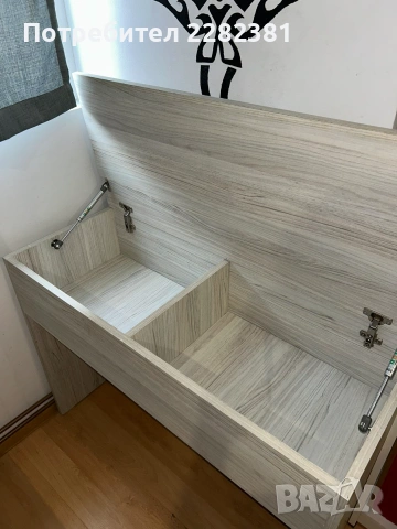 Продавам бюро с повдигащ плот, снимка 2 - Бюра - 55289820