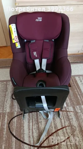 Britax Dualfix - столче за кола - 61- 105 см - до 18 кг, снимка 2 - Столчета за кола и колело - 55673668