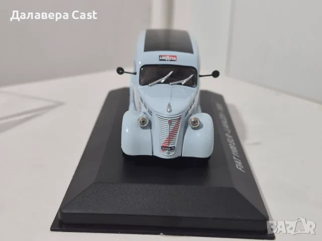1/43 Fiat 1100 Elr Lavazza 1950 Altaya , снимка 2 - Колекции - 55535339