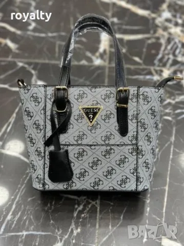 Guess Нова Дамска Кожена Чанта Различни Цветове и Модели Гес, снимка 13 - Чанти - 55340635