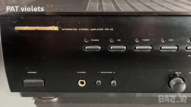 marantz 80pm43 усилвател като нов, снимка 7 - Ресийвъри, усилватели, смесителни пултове - 55249200