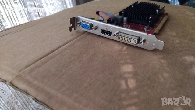 Видео карта AMD Radeon PowerColor HD 5450 HDMI 1024MB GDDR3 64bit PCI-E, снимка 3 - Видеокарти - 54570350