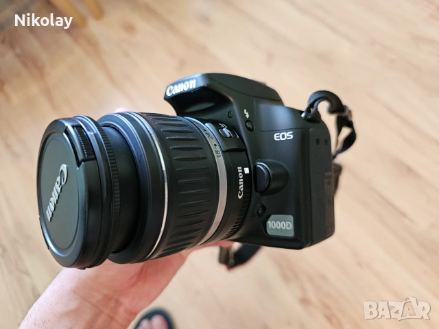 Фотоапарат Canon EOS 1000D, снимка 8 - Фотоапарати - 54999237