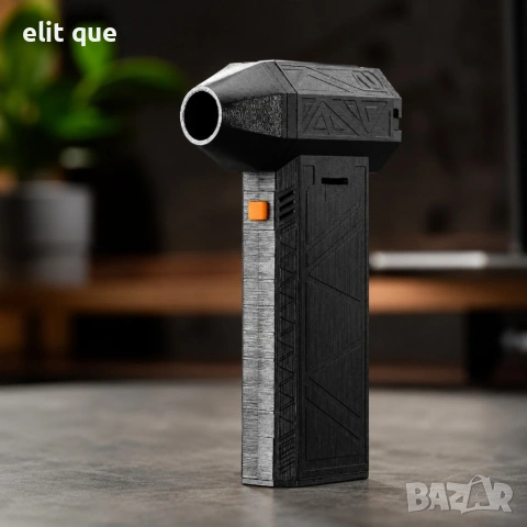 Мощен мини вентилатор/духалка с USB зареждане, батерия 8000 mAh, висока скорост на въздушния поток