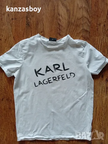 KARL LAGERFELD - мъжка тениска р-р М, снимка 4 - Тениски - 55677453