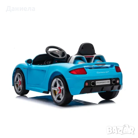 Ел. кола Porsche Carrera GT синя, снимка 3 - Коли, камиони, мотори, писти - 55265012