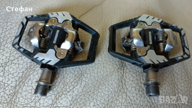 Педали Shimano Deore XT PD-8120 SPD + парчета, снимка 5 - Части за велосипеди - 54351869