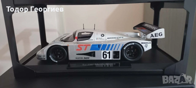 Mercedes Sauber C9 Norev 1:18, снимка 2 - Други ценни предмети - 54924039