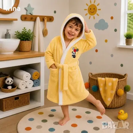 Детски халат Sunny, снимка 7 - Хавлии и халати - 55479403