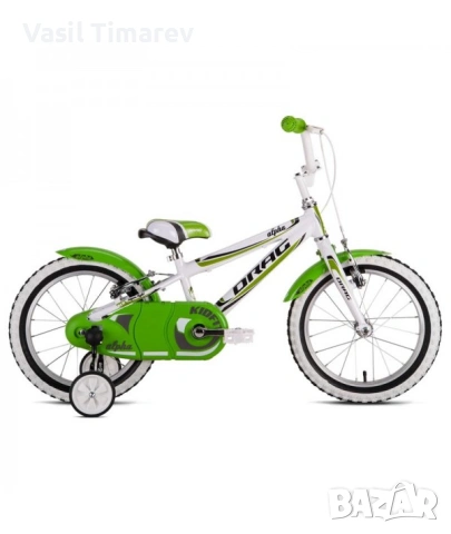 Детски алуминиев велосипед 16* drag Alfa! 