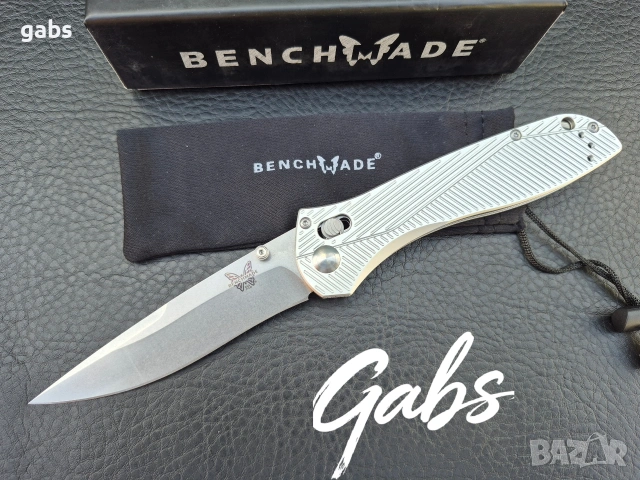Сгъваем нож Benchmade Seven/Ten 710FE24 Mc Henry&Williams, снимка 9 - Ножове - 54518571