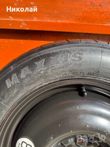 Maxxis T155/90D17 101M нова аварийна резервна гума , снимка 2 - Гуми и джанти - 54577200