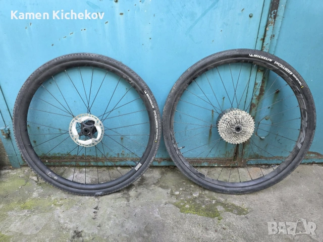 Гравел капли сет 12х100 12х142 с гуми Michelin