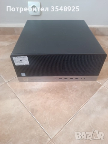 Компютър 3. HP EliteDesk 800 G3 TWR processor i3-6100 DDR4 без хард диск 
