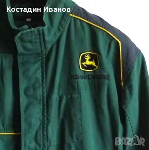 John Deere работно облекло текстилно горнище яке, снимка 7 - Якета - 54985244